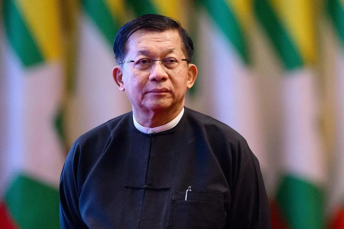 Myanmar's Min Aung Hlaing visits Thailand in diplomatic rehabilitation push