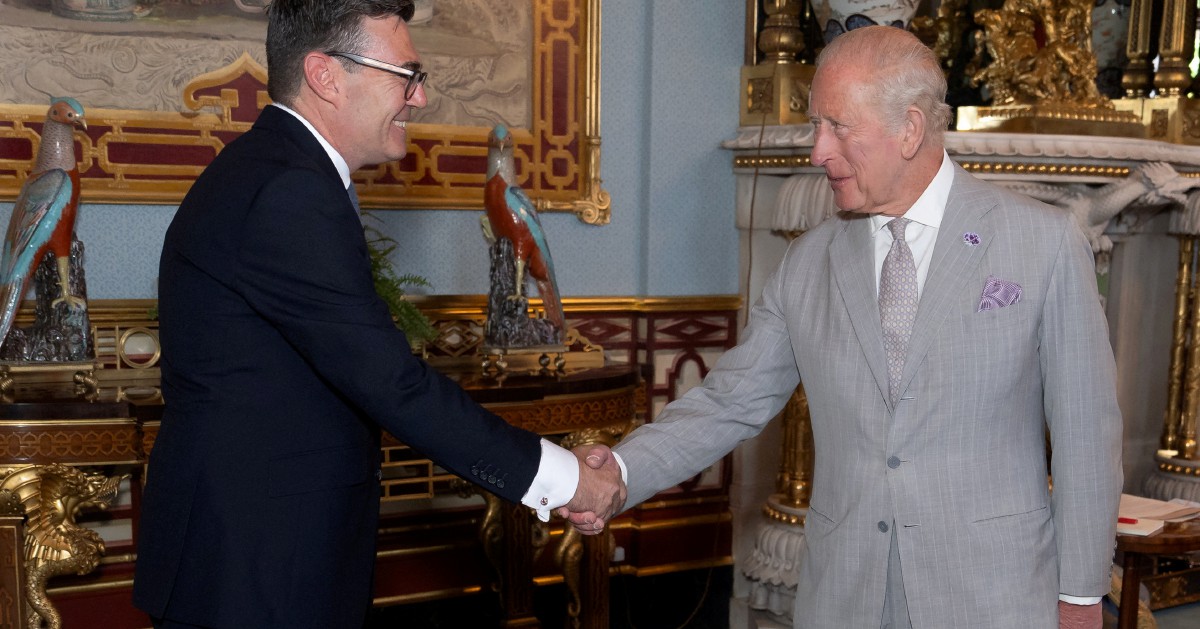Andy Burnham Becomes UK Prime Minister After Royal Audience with King Charles III
