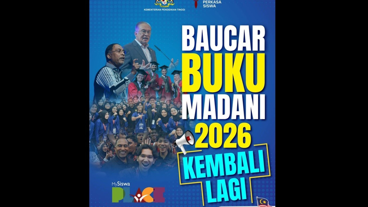 1.18 Million Malaysian Tertiary Students to Access RM100 MADANI Book Vouchers From July 15