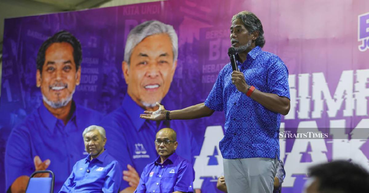 Khairy Accuses Pakatan Harapan of 'Copy-and-Paste' Strategy in Johor Election Battle