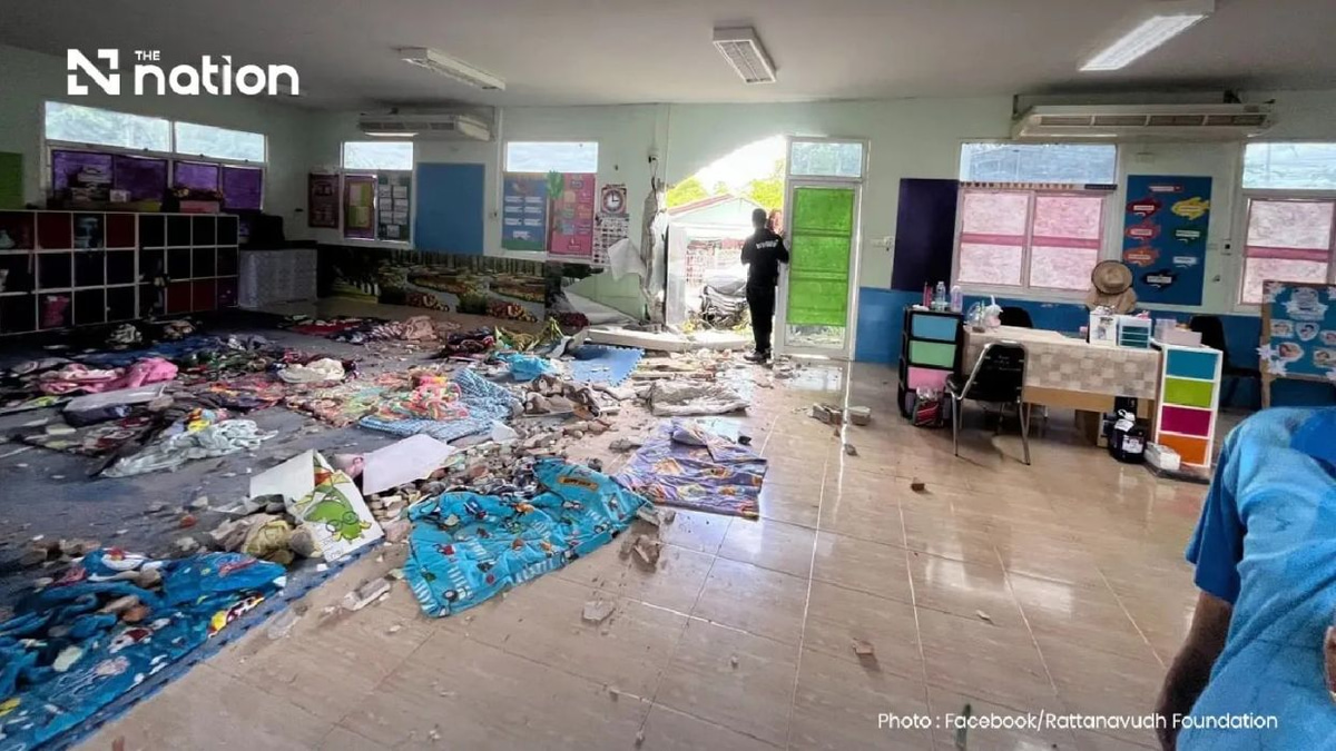 Car crashes into Thai childcare centre, injuring 15 children during afternoon rest