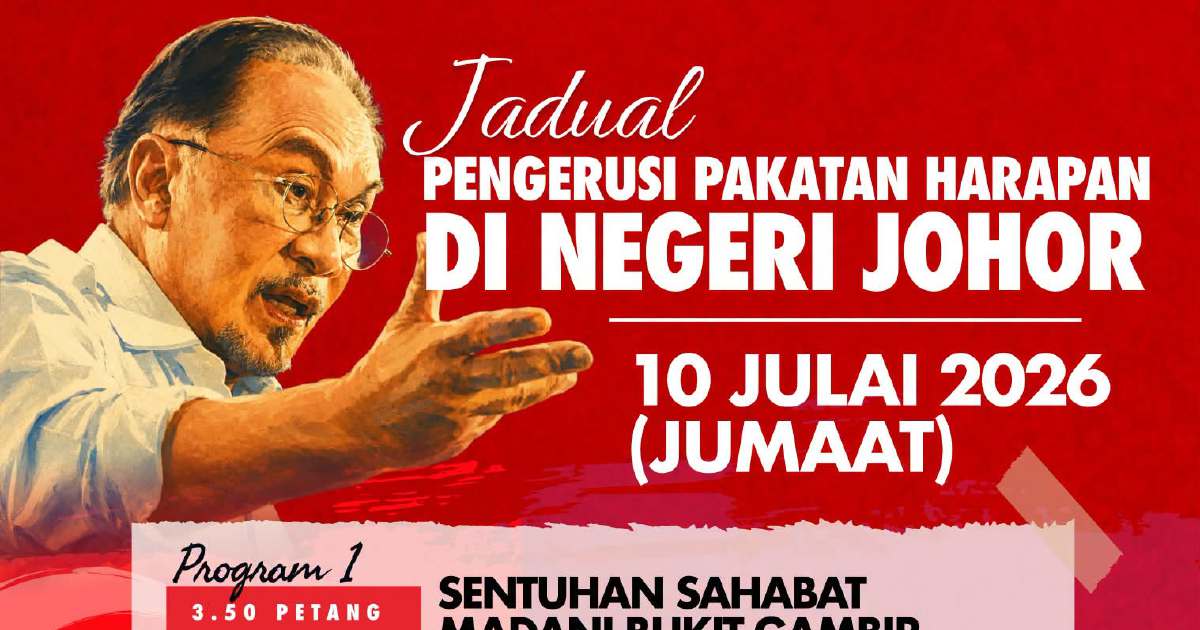 Anwar Makes Final Push for Pakatan Harapan on Eve of Johor Election