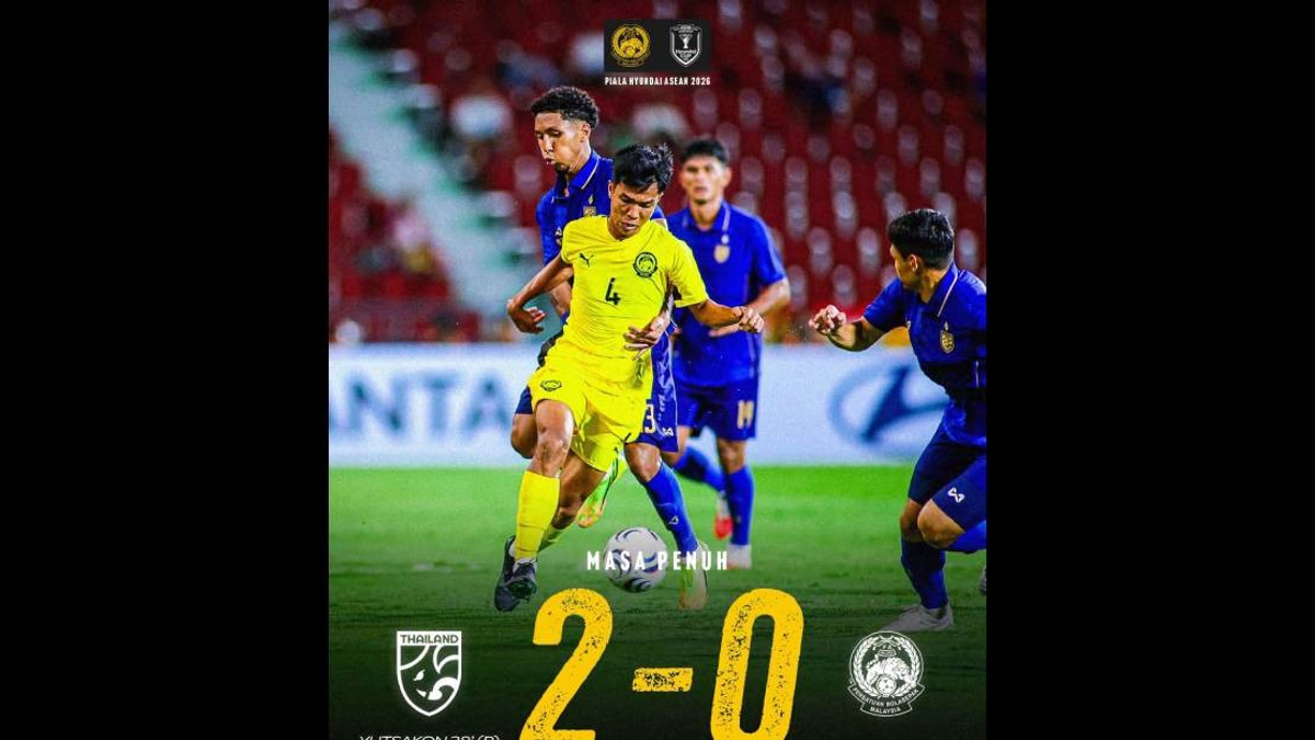 Thailand Ends Malaysia's Unbeaten Run in ASEAN Cup With Decisive 2-0 Victory