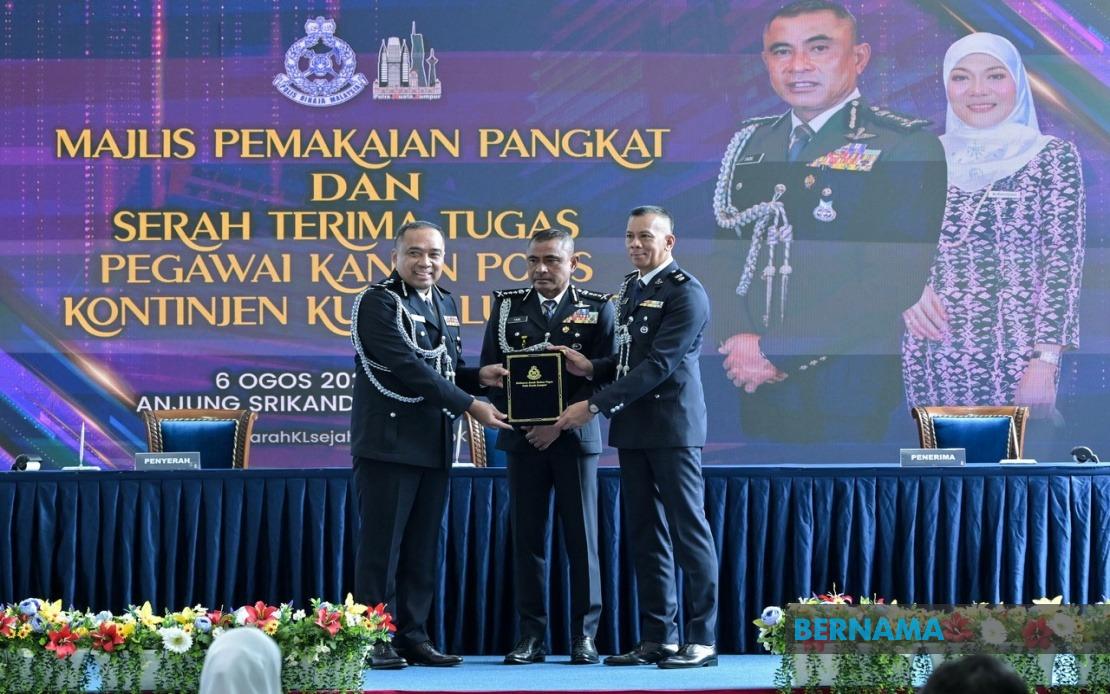 Kuala Lumpur Police Reshuffles Six Senior Command Posts