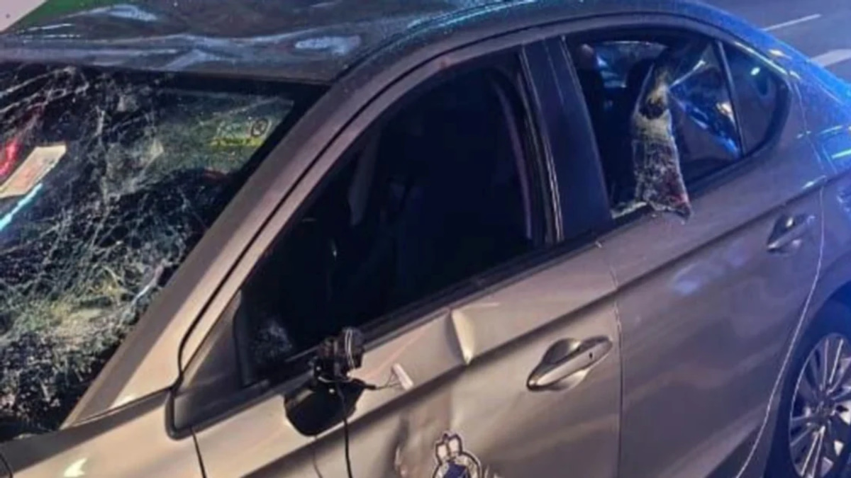 Foreign Homeless Man Arrested for Vandalising Police Vehicle in Central Kuala Lumpur