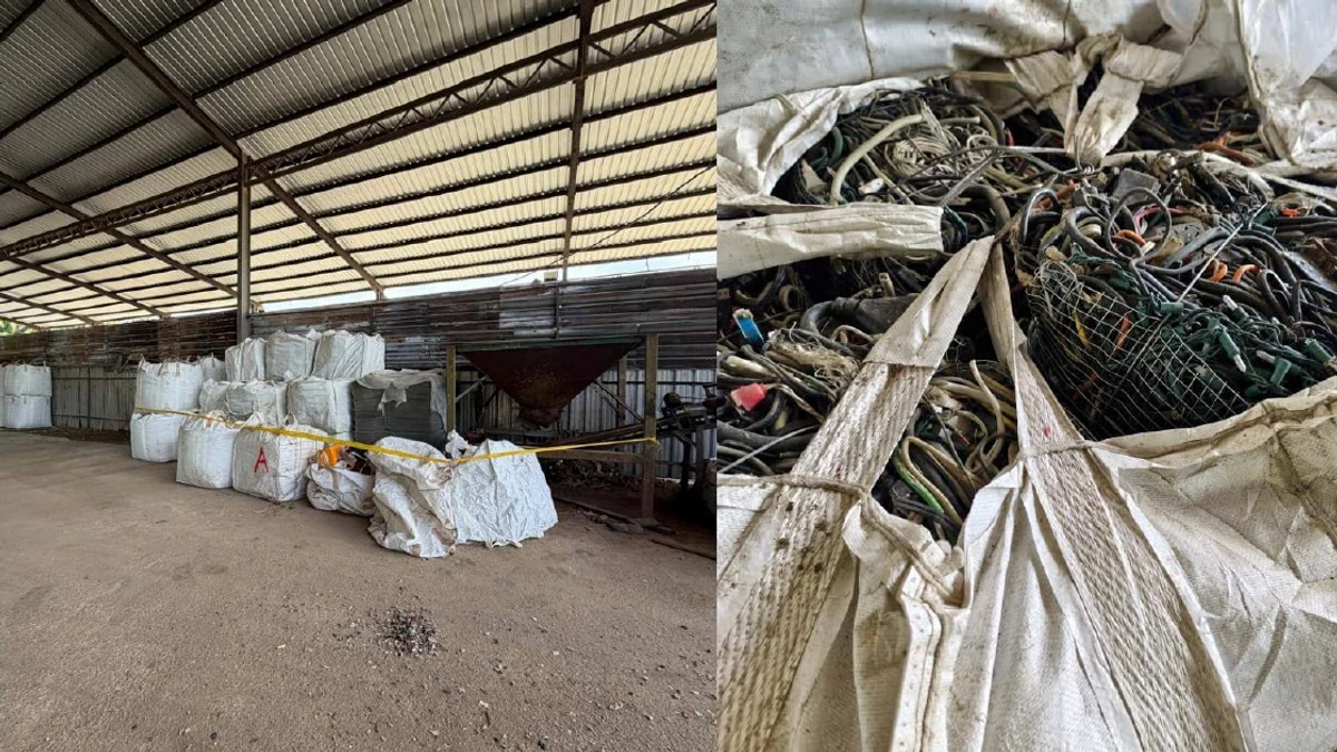 RM3mil illegal e-waste haul seized in Bukit Mertajam; five held