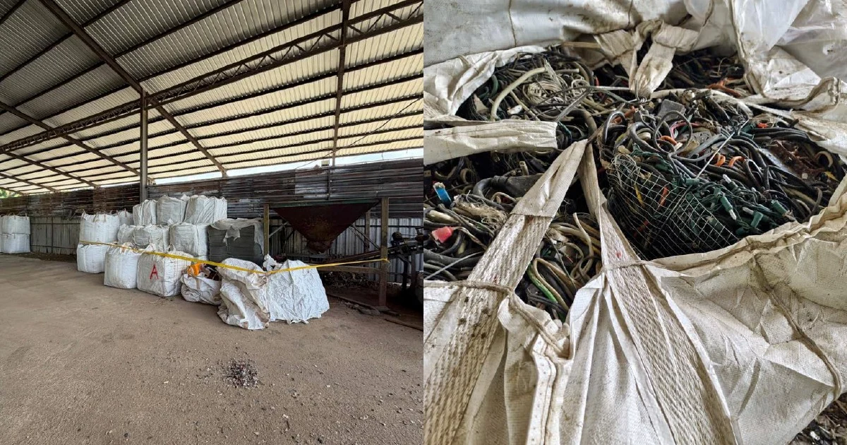 RM3mil illegal e-waste haul seized in Bukit Mertajam; five held