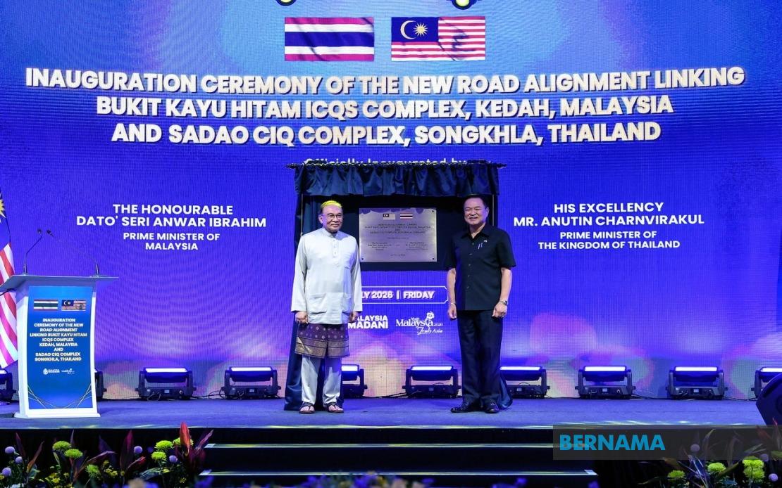 New Border Road to Unlock Economic Potential for Malaysia and Thailand, Says PM Anwar