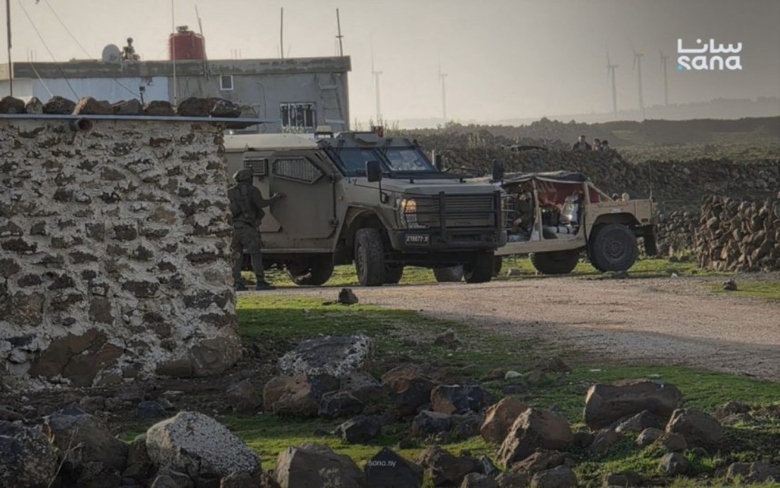 Israeli Military Vehicles Cross Into Syria's Quneitra Region