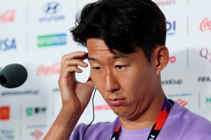 South Korea's World Cup squad boycotts media after Son Heung-min military service mockery