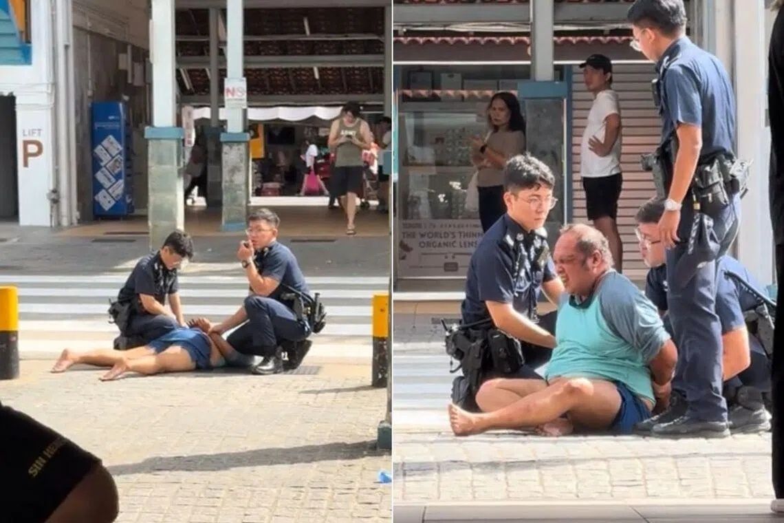 Singapore Man Arrested After Assaulting Officer During Toa Payoh Disturbance