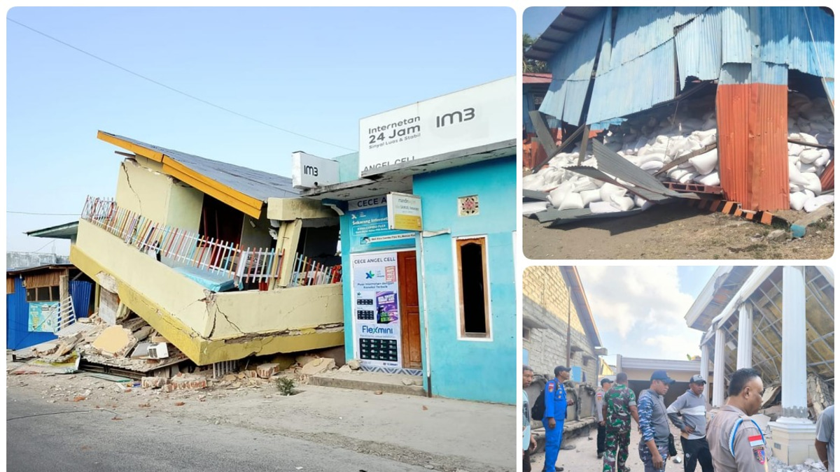 Indonesia's Flores Island Reels From Massive Quake as Aftershocks Continue
