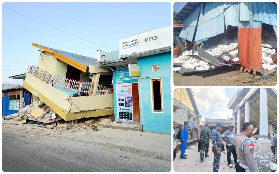Indonesia's Flores Island Reels From Massive Quake as Aftershocks Continue
