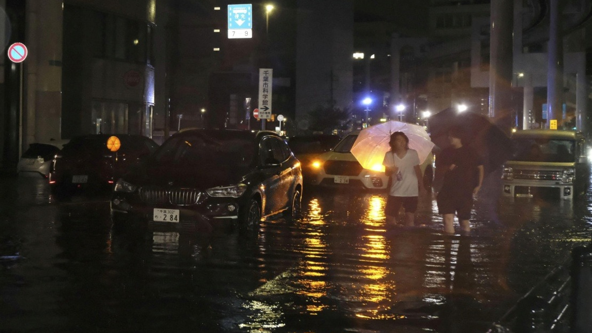 Four Dead as Record Rainfall Swamps Japan's Chiba Prefecture Near Tokyo