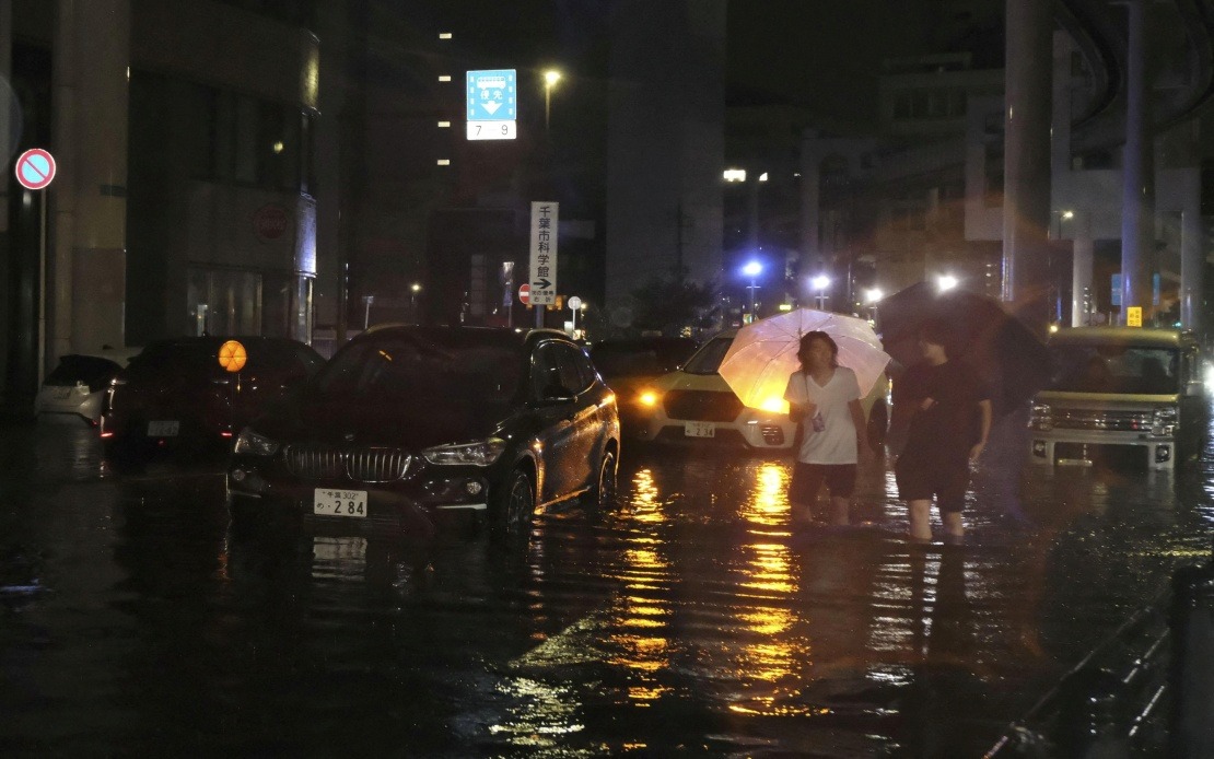 Four Dead as Record Rainfall Swamps Japan's Chiba Prefecture Near Tokyo