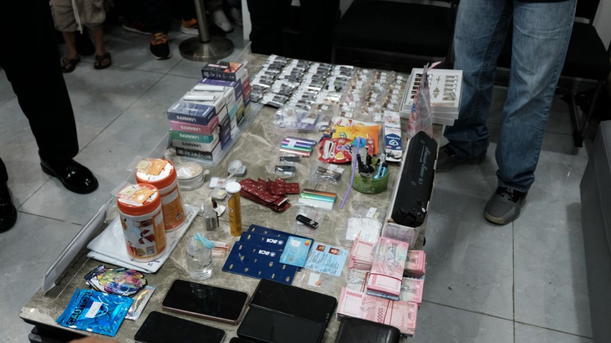 Indonesian authorities dismantle Malaysian-led drug syndicate operating from Batam