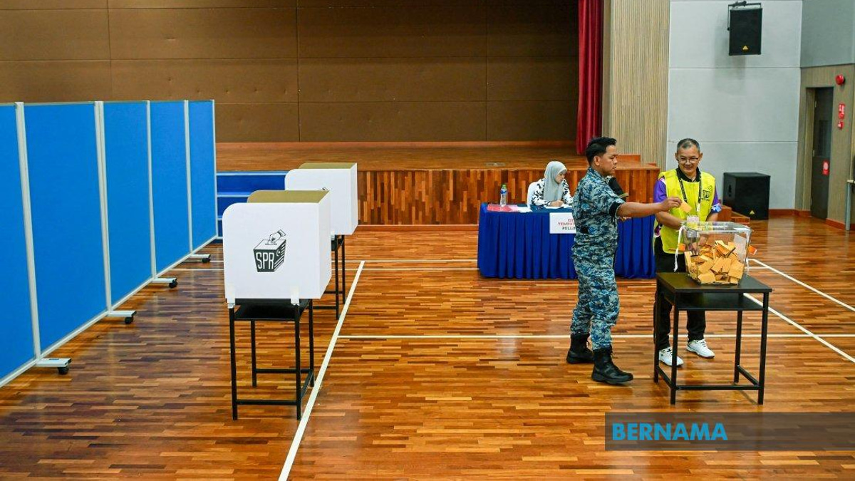 Negeri Sembilan Early Voting Closes With Strong Turnout Ahead of Saturday Poll