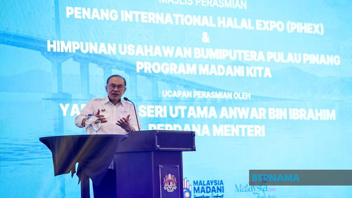 Penang Positioned to Lead Bumiputera Economic Growth, PM Anwar Says