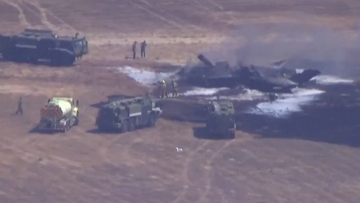 US Marine F-35B Fighter Jet Crashes Near San Diego; Pilot Safely Ejected