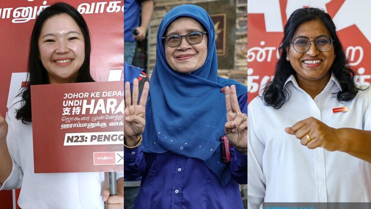 Women Make Strong Showing in Johor State Election With 10 Seats Won