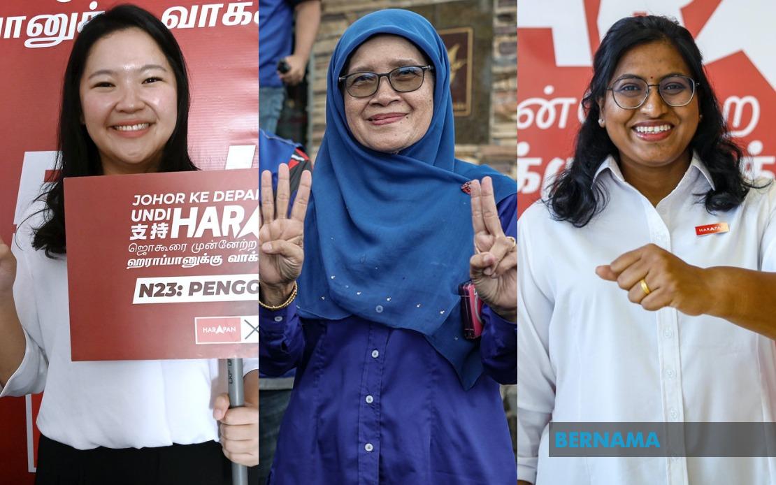 Women Make Strong Showing in Johor State Election With 10 Seats Won