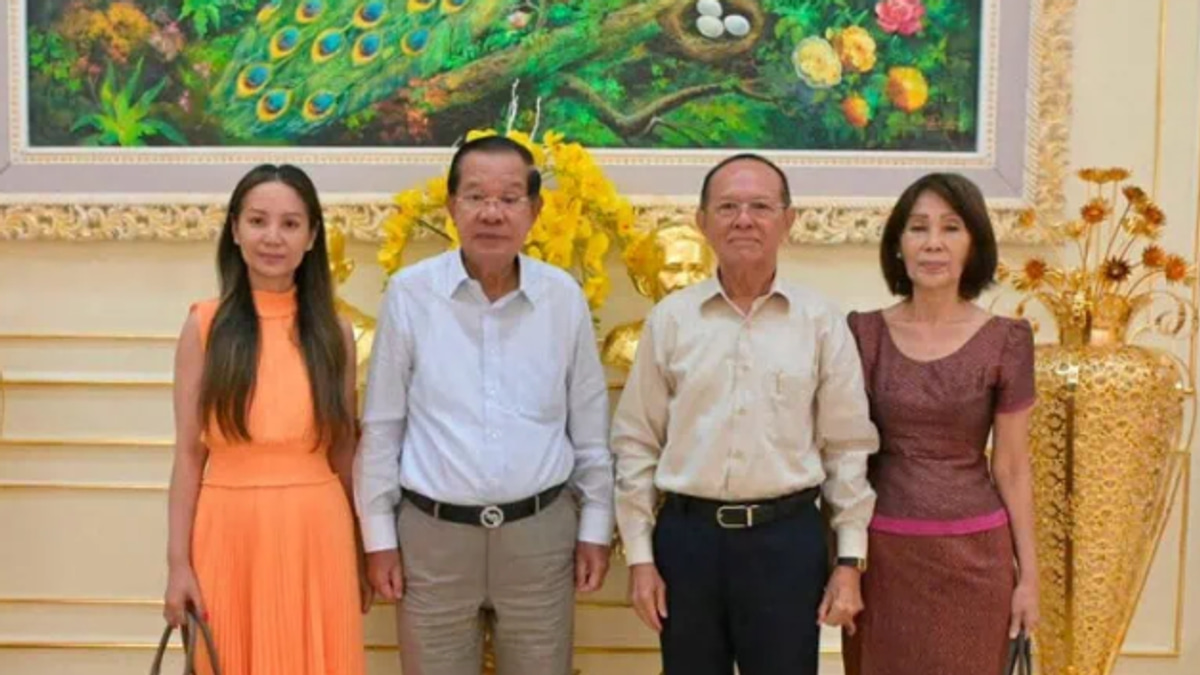 Hun Sen Welcomes Former Rival Kem Sokha Into His Home, Praises Opposition Leader's Daughter