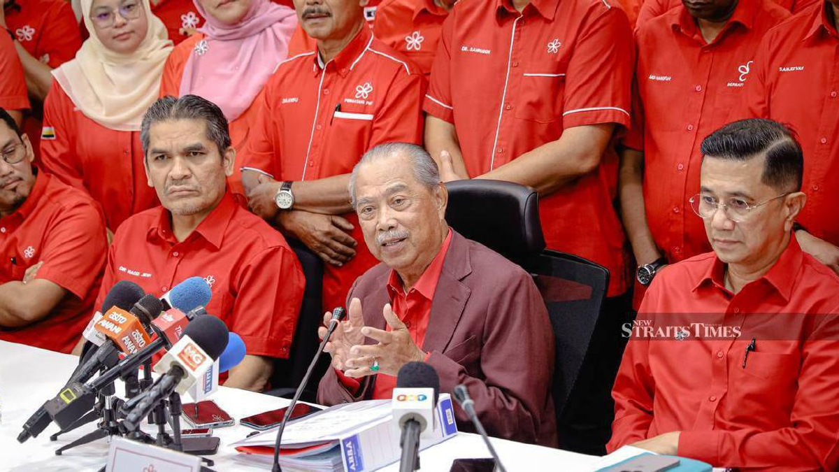 Bersatu Prepared for Electoral Contest Against Pas in Johor, Muhyiddin Says