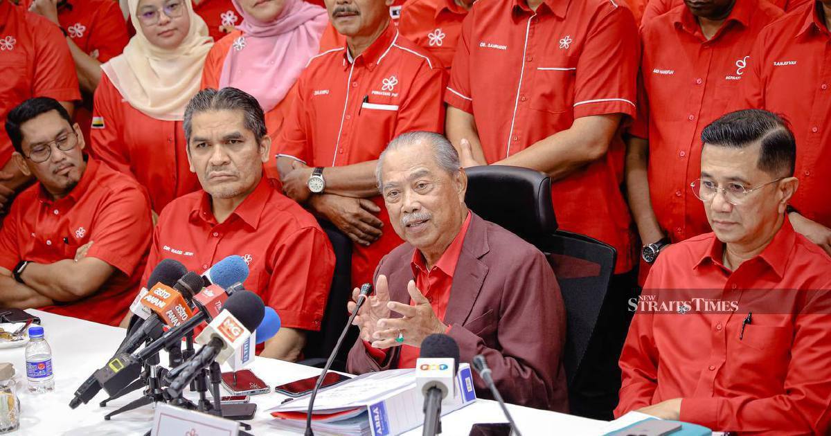 Bersatu Prepared for Electoral Contest Against Pas in Johor, Muhyiddin Says