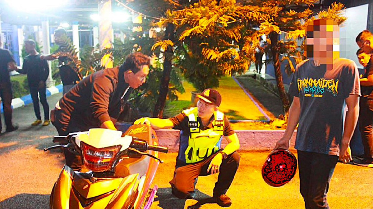 Seven Motorcycles Impounded as Klang Police Tackle Illegal Street Racing