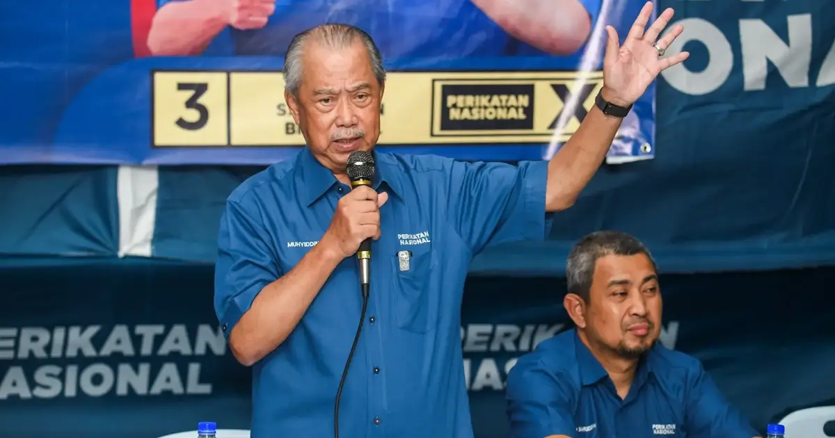 Muhyiddin Links Najib's Potential Release to Johor State Election Politics