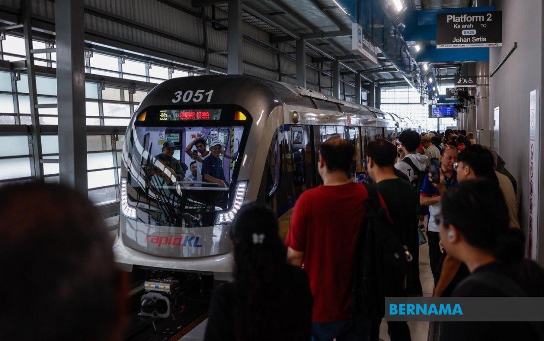 Prasarana expects 10,000 riders on LRT3 Shah Alam Line's first day