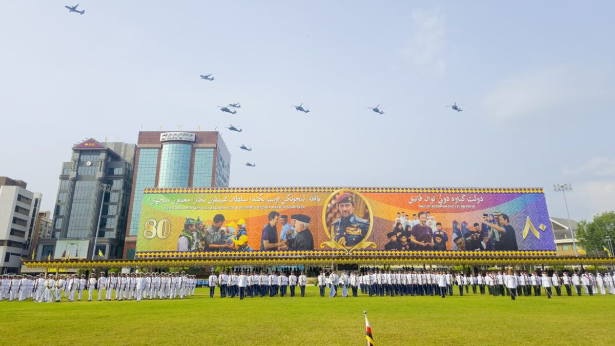 Brunei's Historic Milestone: Final Rehearsals Underway for Sultan Hassanal Bolkiah's 80th Birthday