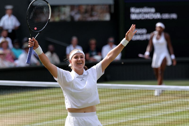 Muchova stuns Gauff to reach first Wimbledon final, keeping Czech dream alive