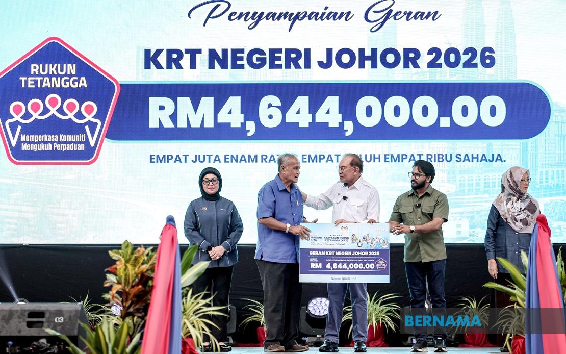 Government Lifts KRT Community Grant from RM6,000 to RM10,000 Starting 2027