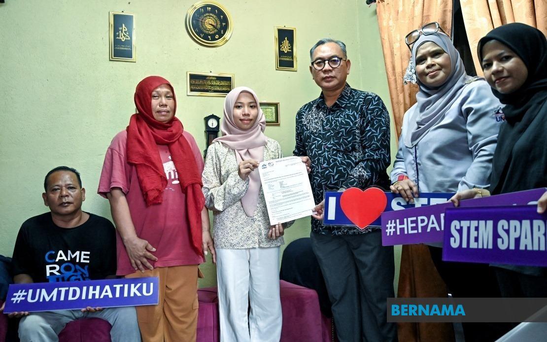UMT Steps Up to Help Talented Teen Overcome Financial Barriers to University Education
