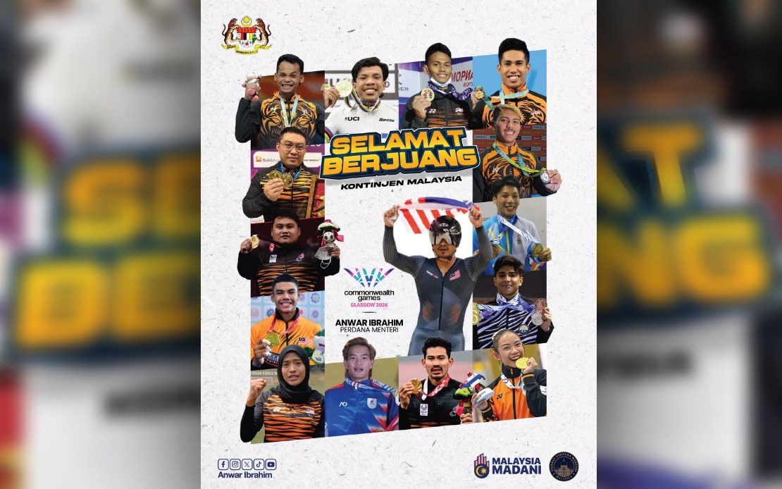 PM Anwar Extends Best Wishes to Malaysian Athletes Heading to 2026 Glasgow Commonwealth Games
