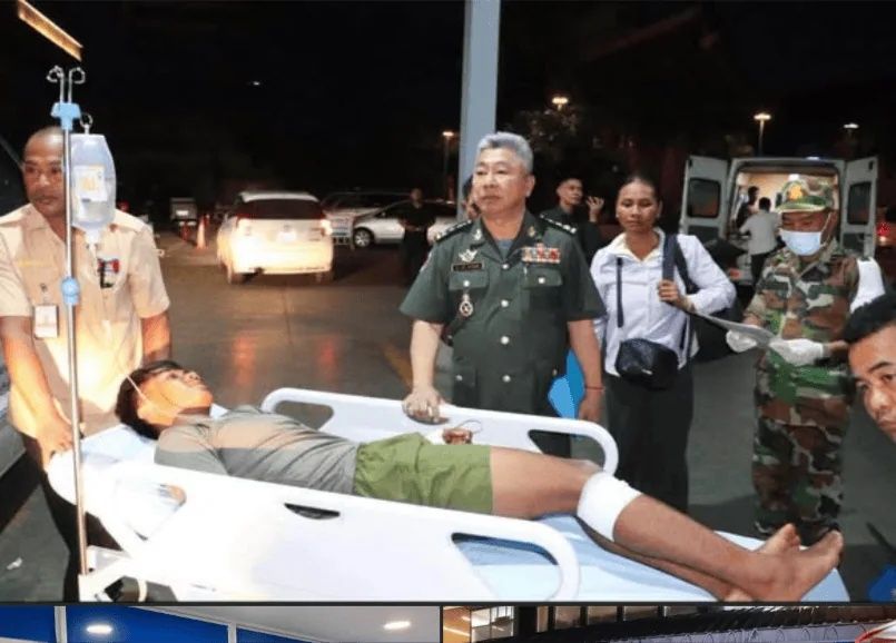 Four Cambodian soldiers wounded in border blast near Thailand