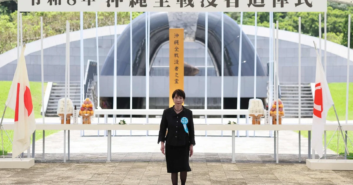 Japan's New PM Confronted Over Military Expansion Plans at WWII Memorial