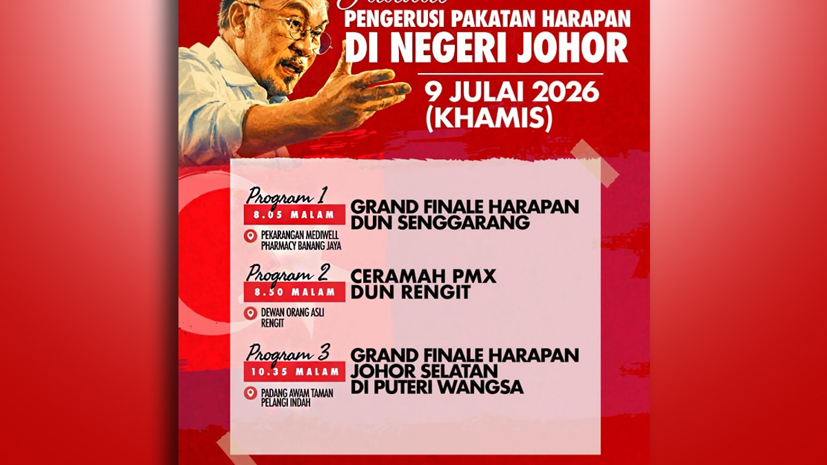 Anwar Intensifies Pakatan Harapan Push in Final Days of Johor Campaign