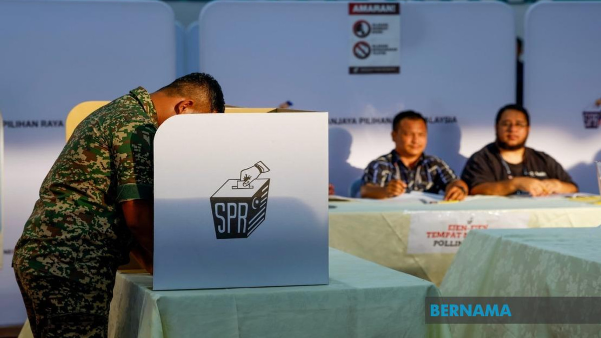 Negeri Sembilan Early Voting Gets Off To Strong Start With 14% Turnout By Mid-Morning