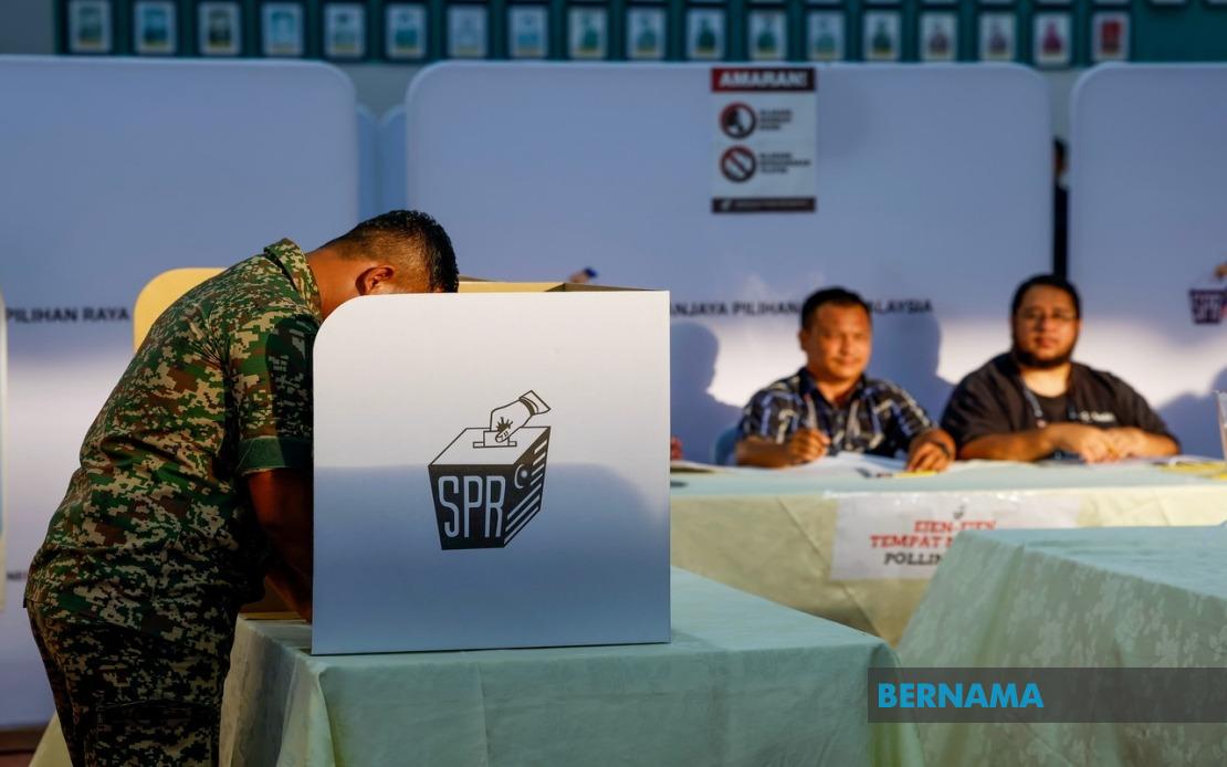 Negeri Sembilan Early Voting Gets Off To Strong Start With 14% Turnout By Mid-Morning
