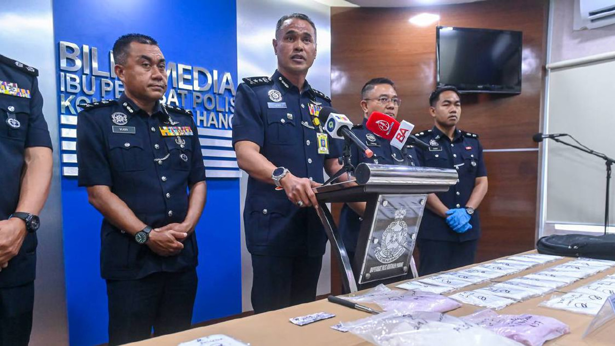 Thai Woman and Local Partner Held in Major RM728,000 Drug Seizure Near Bentong