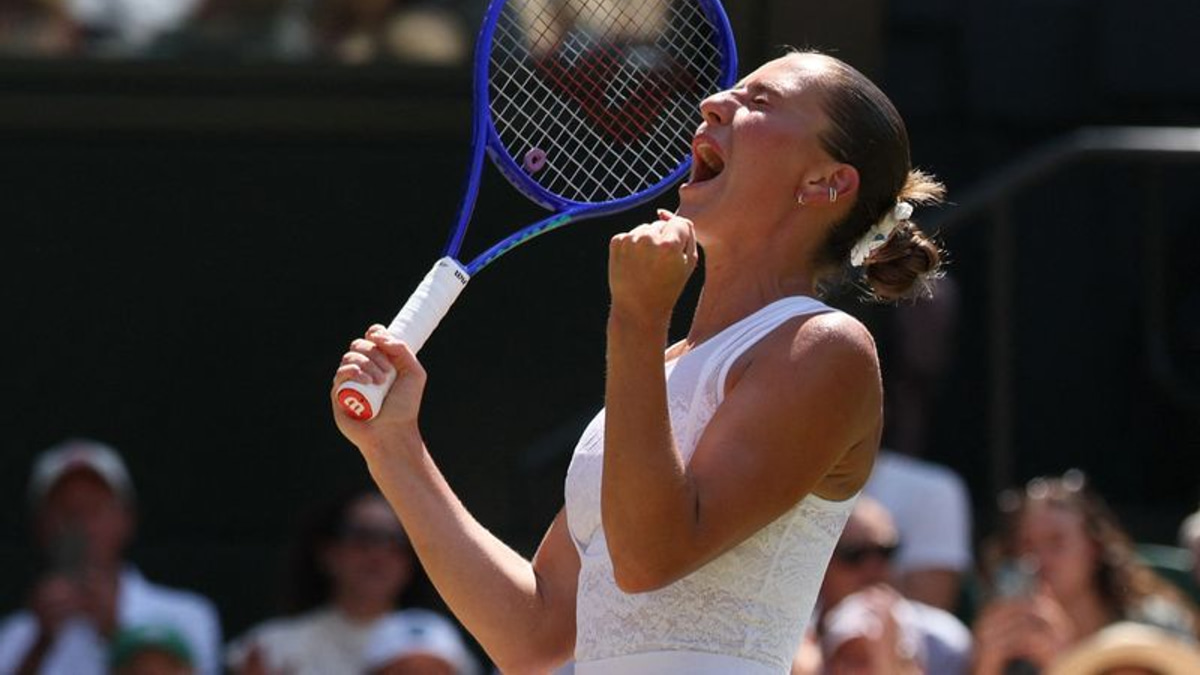 Kostyuk Storms Past Paolini to Reach Wimbledon Semi-Finals