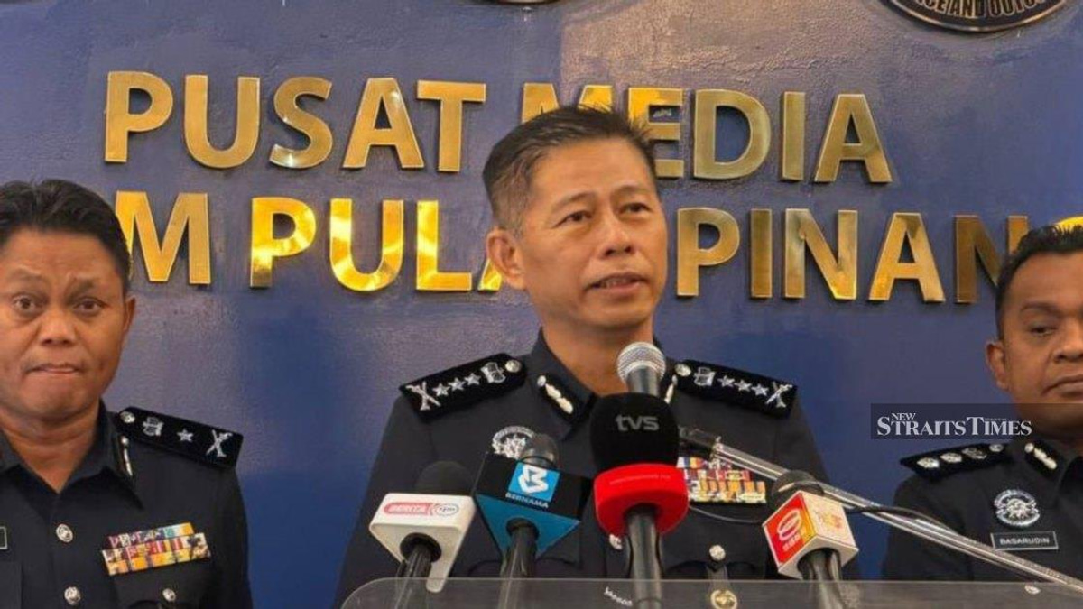 Penang police dismantle liquid methamphetamine operation, net RM450,000 in drugs