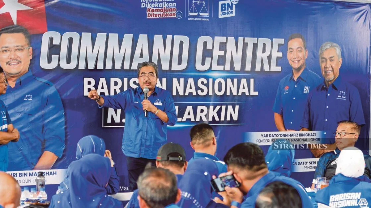 BN Should Prioritise Voter Engagement Over Internal Squabbles in Johor, Says Johari