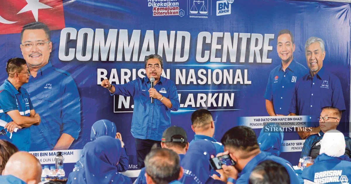 BN Should Prioritise Voter Engagement Over Internal Squabbles in Johor, Says Johari