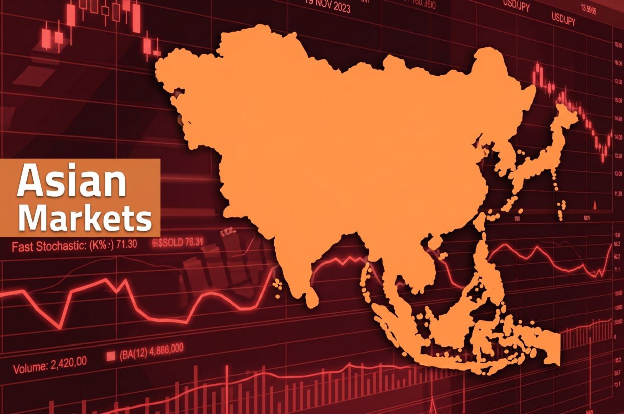 Asian Stocks Retreat as Middle East Peace Doubts Lift Oil and Yields
