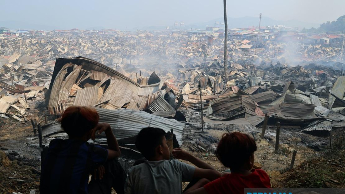Sabah Pledges RM3,000 Aid Per Household After Kampung Lok Buta Fire Kills Three Children