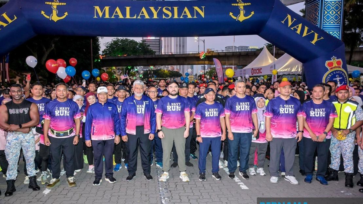 Raja Muda Selangor Flags Off Record-Breaking Navy Run 2026 with 15,000 Participants