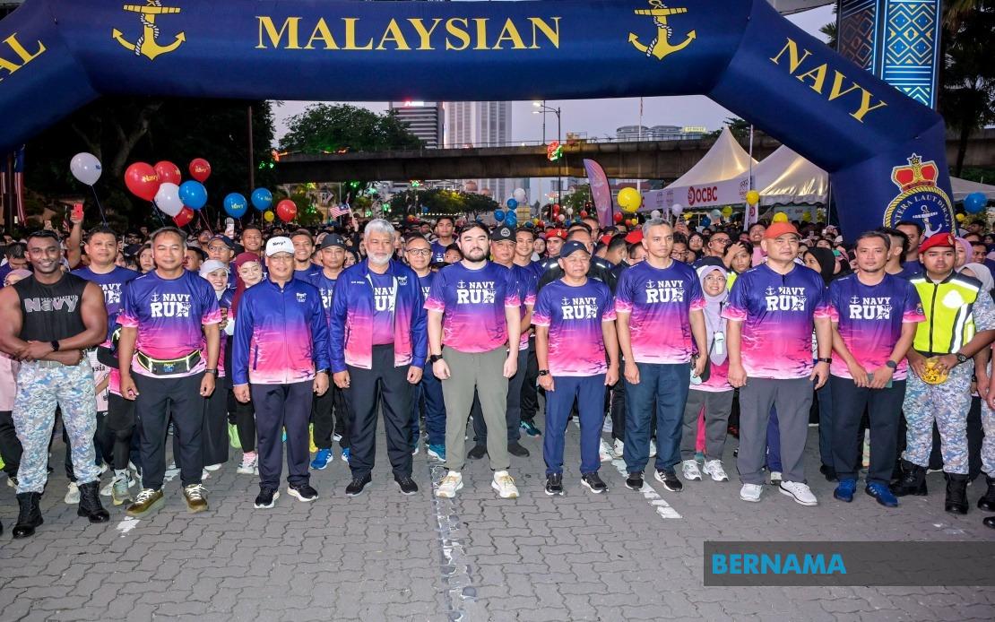 Raja Muda Selangor Flags Off Record-Breaking Navy Run 2026 with 15,000 Participants